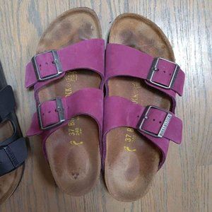 Birkenstocks size 37 - pink!